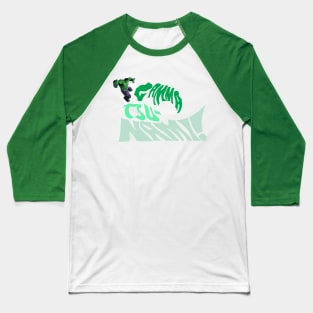 Gamma Tsunami Baseball T-Shirt